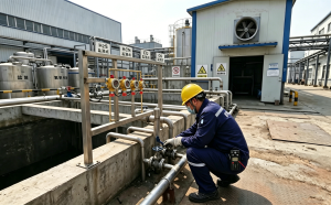 北方某千吨级工业污水预处理站气体监测改造