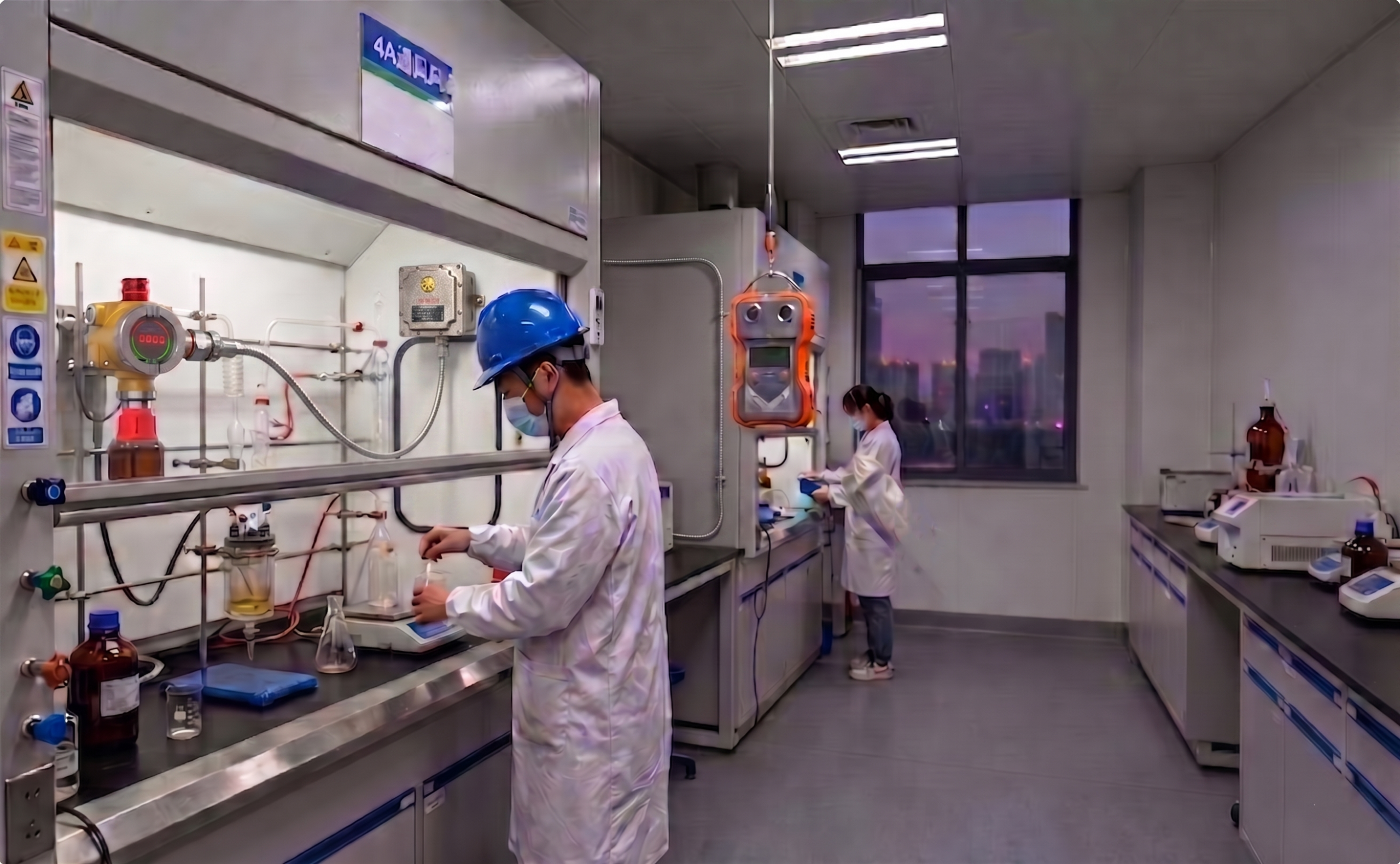 华南某大学化学工程学院危化品库智能监测建设