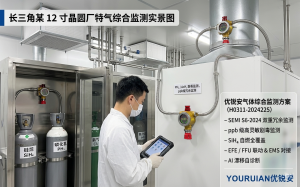 长三角某 12 寸晶圆厂特气供应间气体监测建设