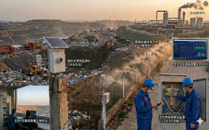 华中某省会市级垃圾填埋场甲烷与硫化氢监测改造