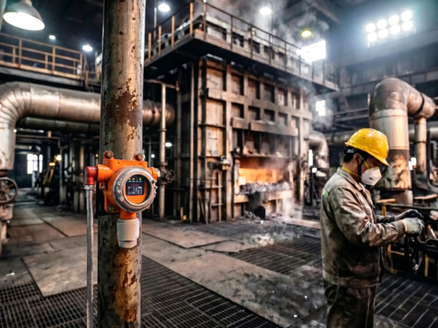 东北某焦化厂焦炉煤气泄漏在线监测改造