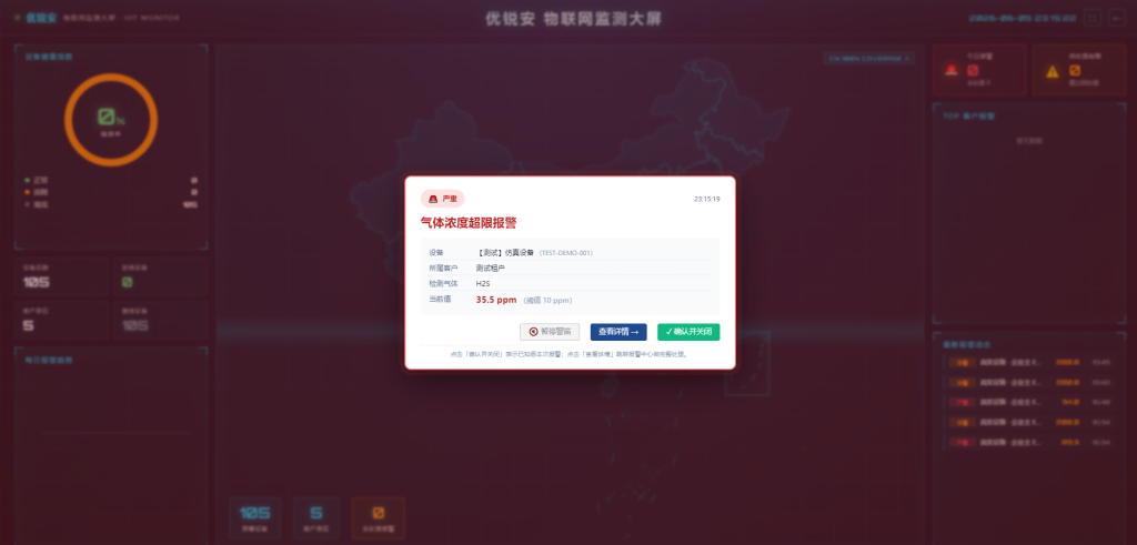 Web dashboard